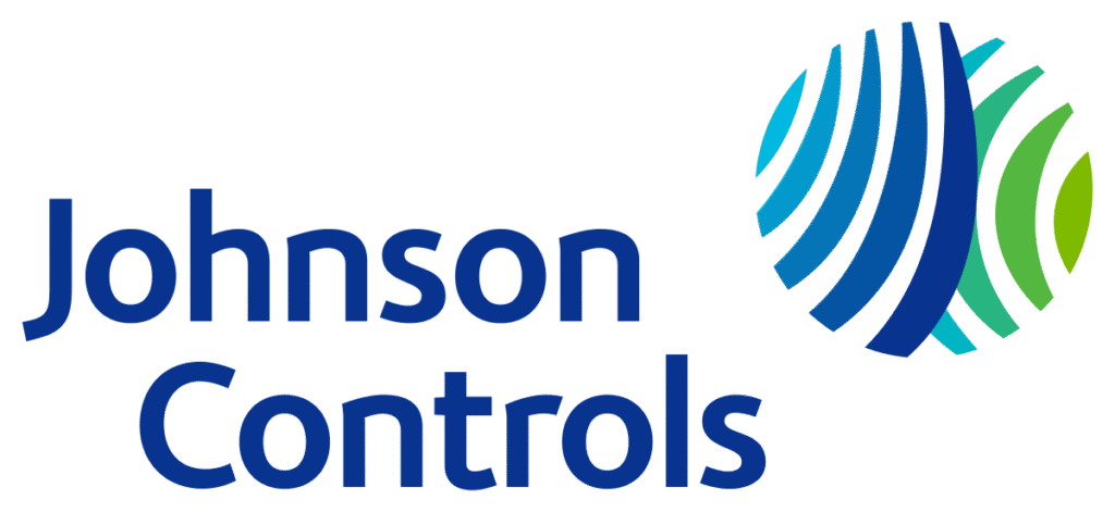 Johnson Controls Logo, LEAP HR Manufacturing Total Workforce