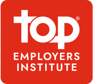 Top Employers Institute Logo, LEAP HR Manufacturing Total Workforce