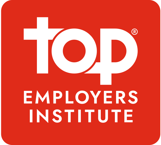 Top Employers Institute Logo, LEAP HR Manufacturing Total Workforce