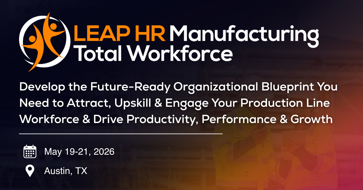 LEAP HR: Manufacturing Total Workforce